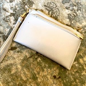 Small gray clutch